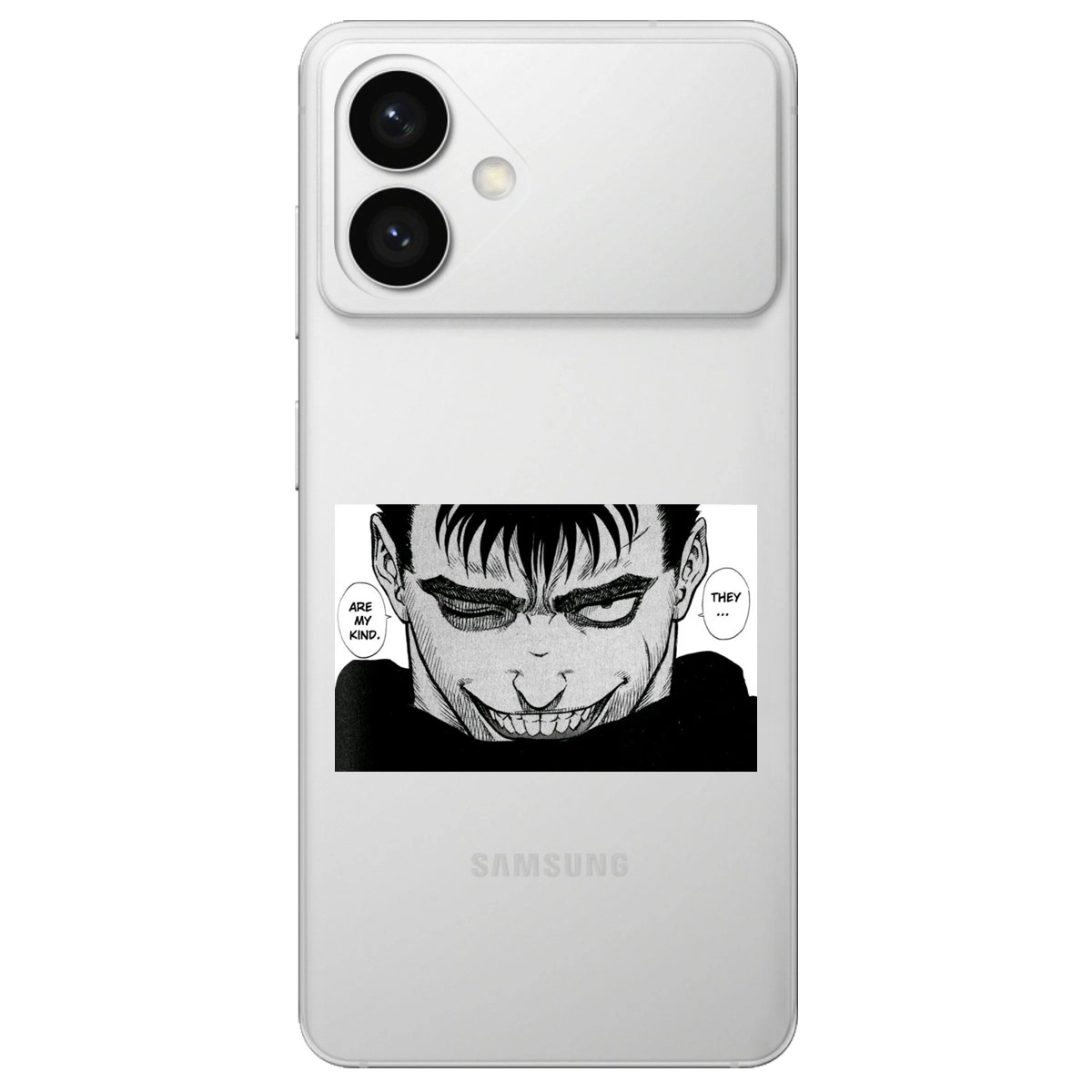 Чохол для Samsung Galaxy S26 Plus прозорий Ґатс Берсерк Berserk - фото 1 - Чохли для телефонів