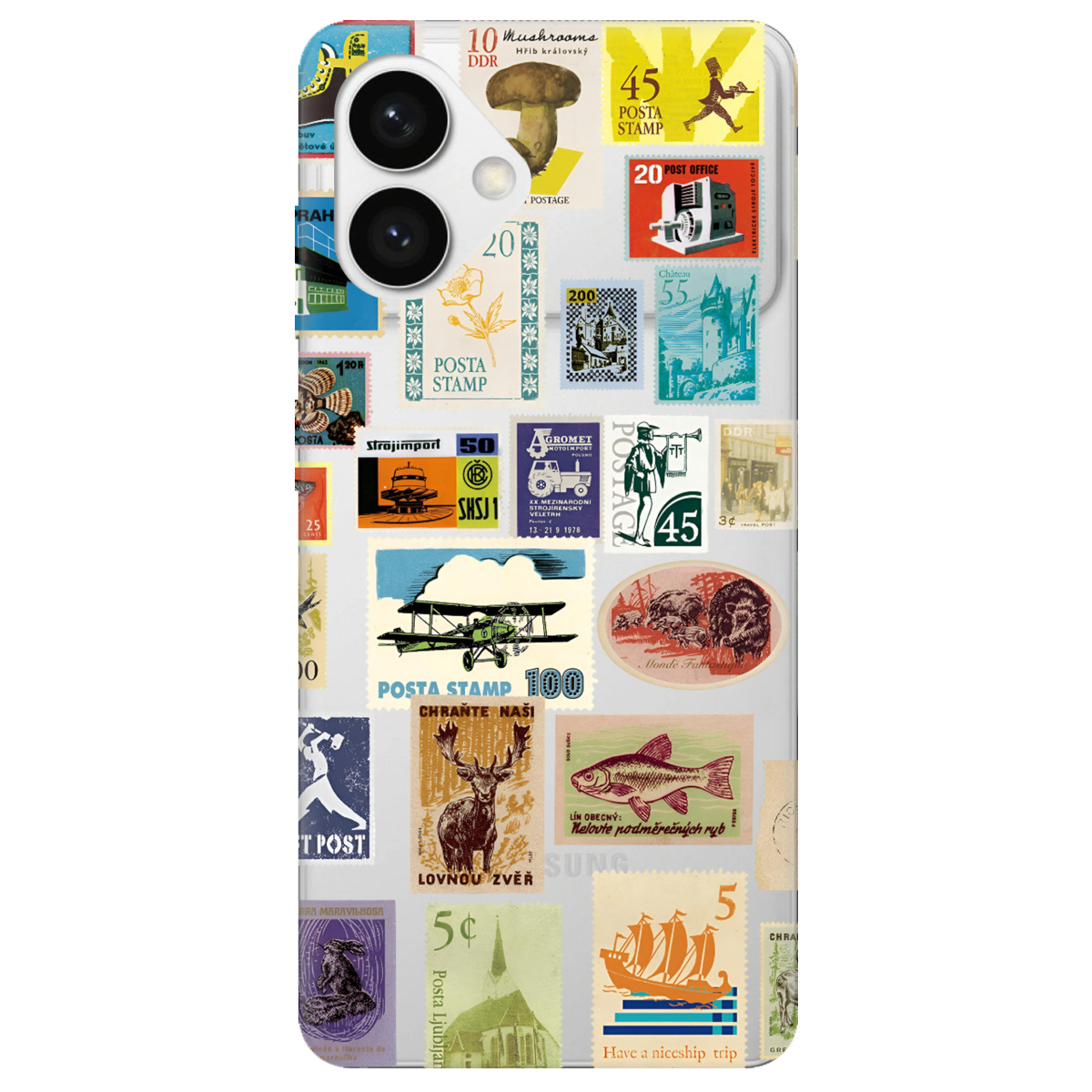 Чохол для Samsung Galaxy S26 Plus прозорий Поштова класика - фото 1 - Чохли для телефонів