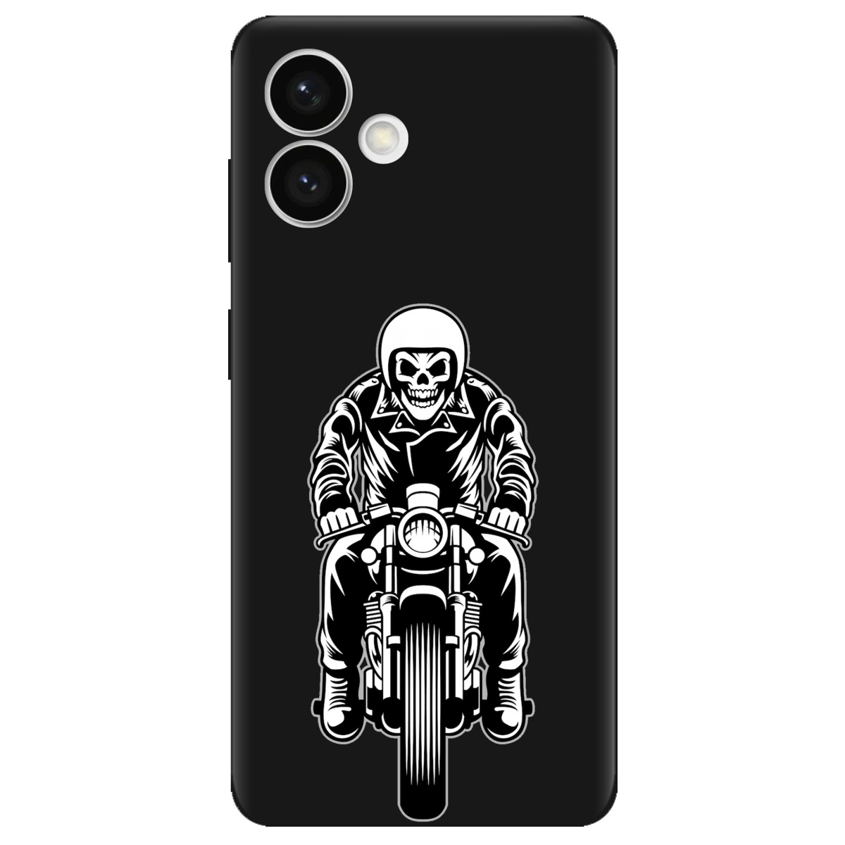 Чохол для Samsung Galaxy S26 Plus чорний матовий soft touch Нічний вершник - фото 1 - Чохли для телефонів