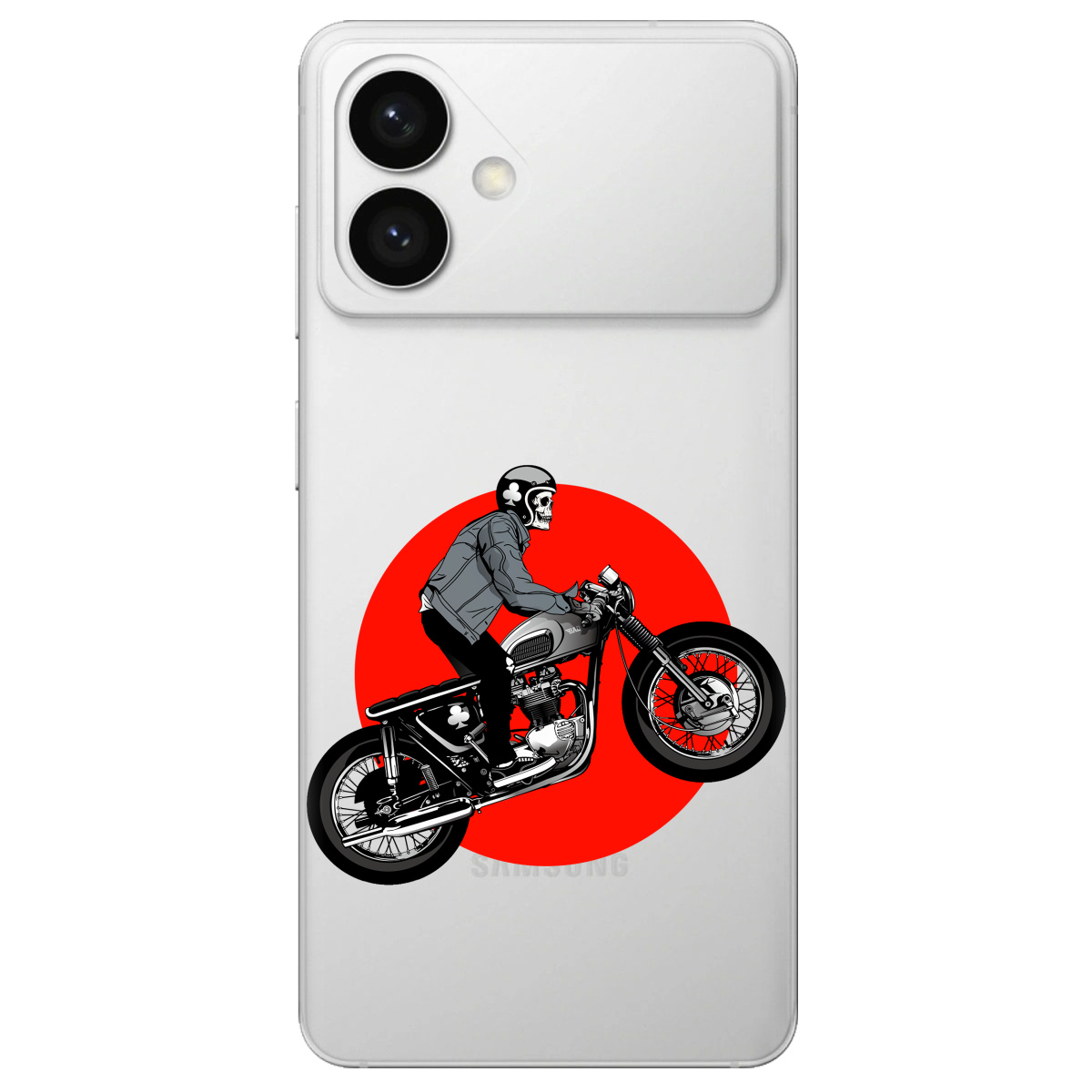 Чохол для Samsung Galaxy S26 Plus прозорий Крути ручку - фото 1 - Чохли для телефонів