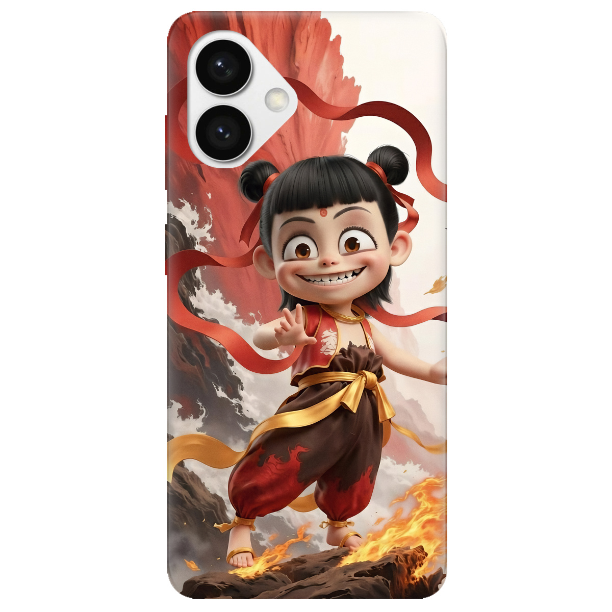 Чохол для Samsung Galaxy S26 Plus прозорий Вогняна Нечжа - фото 1 - Чохли для телефонів