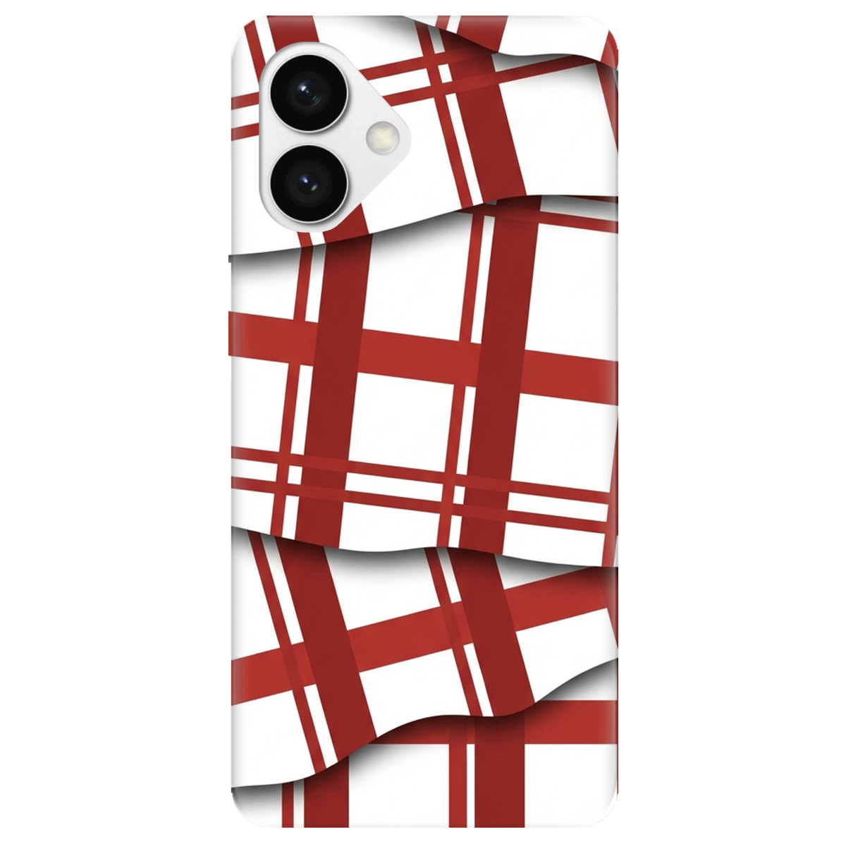 Чохол для Samsung Galaxy S26 Plus прозорий GRID RED - фото 1 - Чохли для телефонів