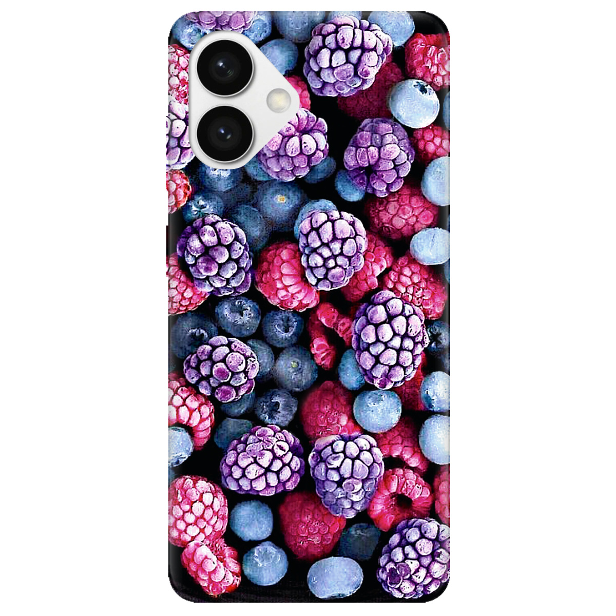 Чехол для Samsung Galaxy S26 Edge Edge прозрачный Frosty berry - фото 1 - Чехлы для телефонов