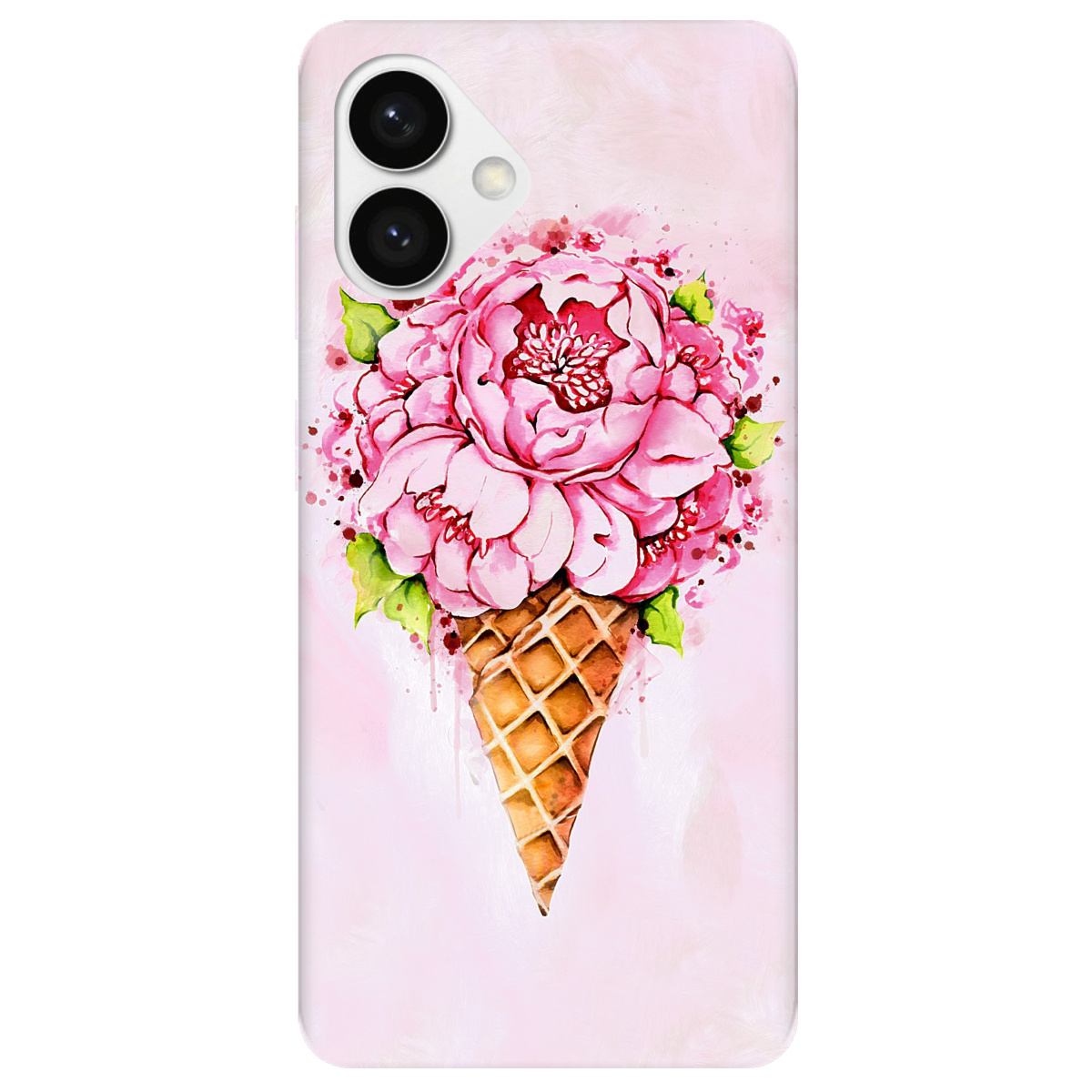 Чохол для Samsung S26 Edge прозорий Ice cream - фото 1 - Чохли для телефонів