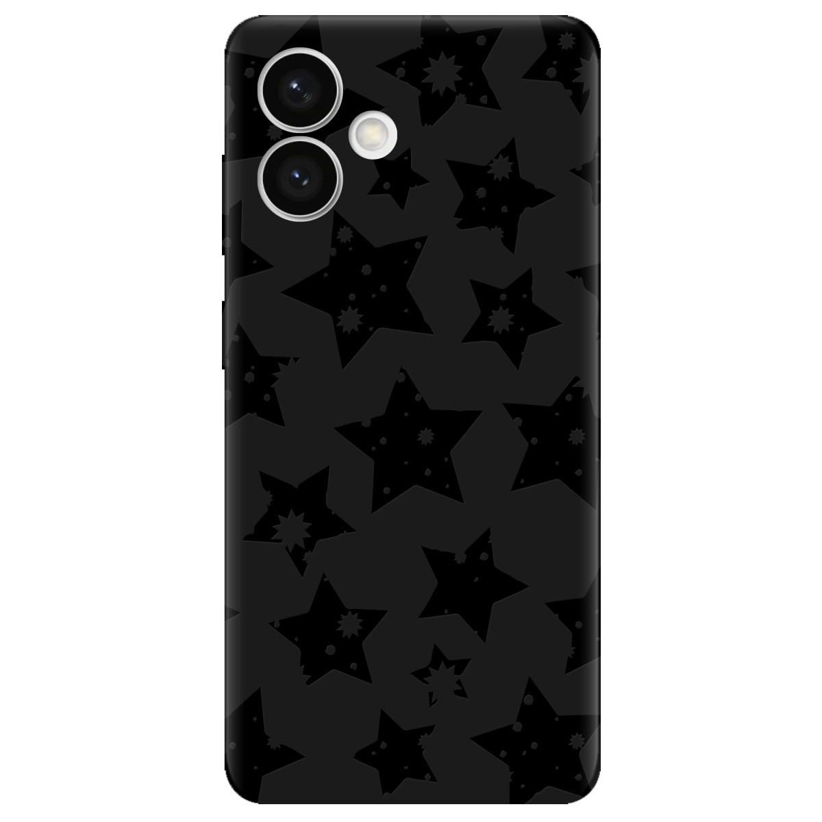 Чохол для Samsung S26 Edge чорний матовий soft touch Black Star - фото 1 - Чохли для телефонів