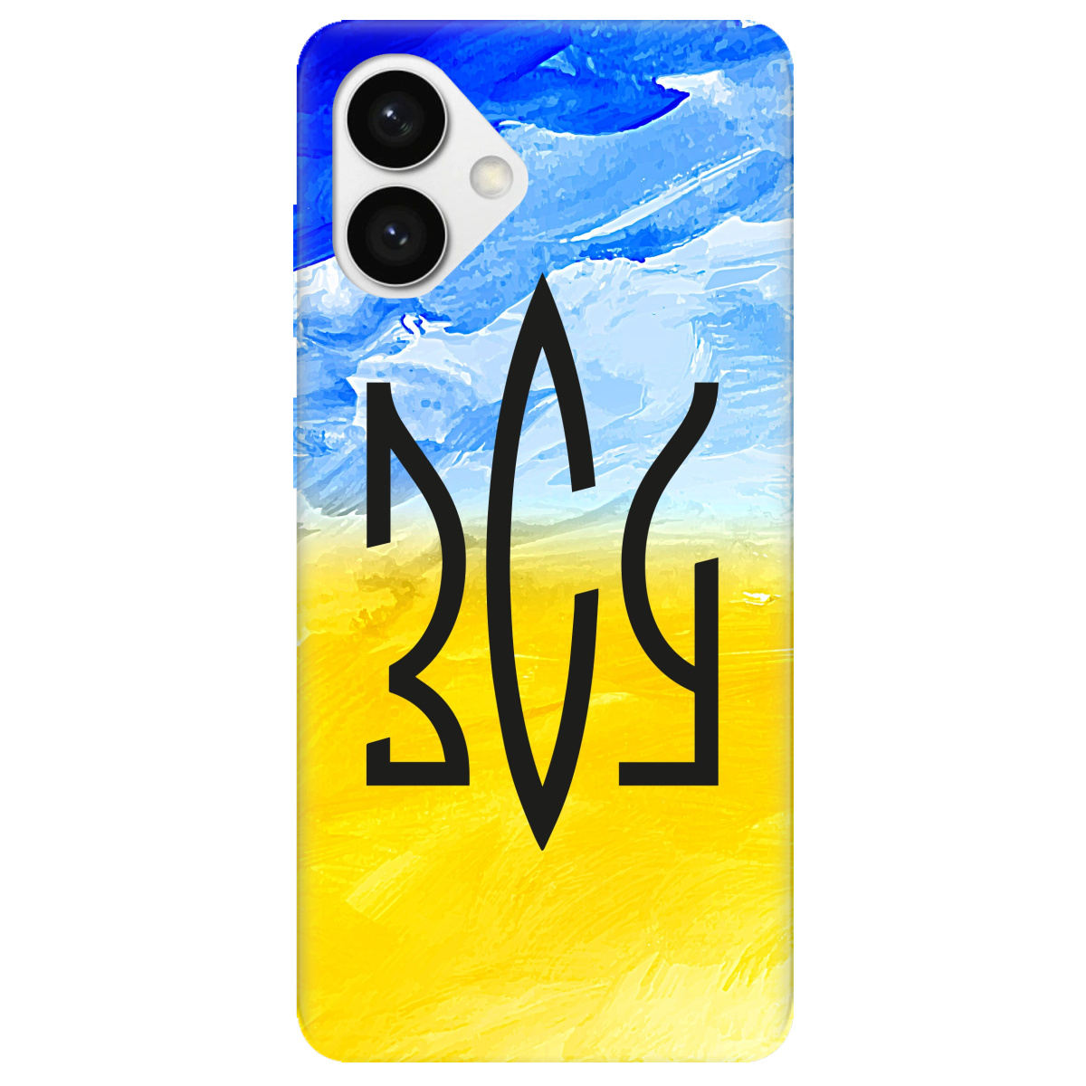 Чохол для Samsung S26 Edge прозорий ЗСУ - фото 1 - Чохли для телефонів