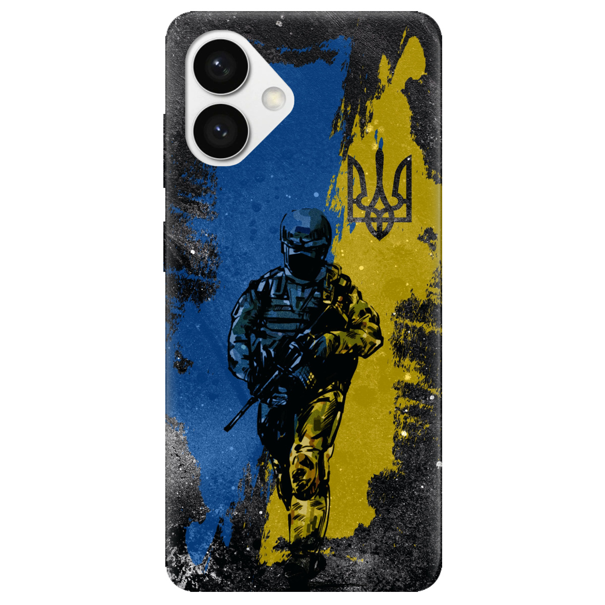 Чохол для Samsung S26 Edge прозорий Захисники України - фото 1 - Чохли для телефонів