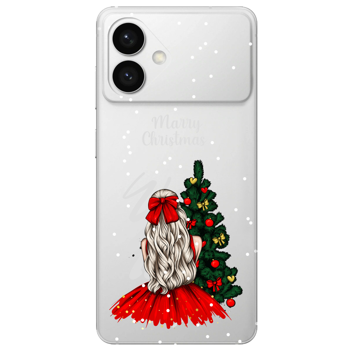 Чохол для Samsung S26 Edge прозорий Beautiful christmas - фото 1 - Чохли для телефонів