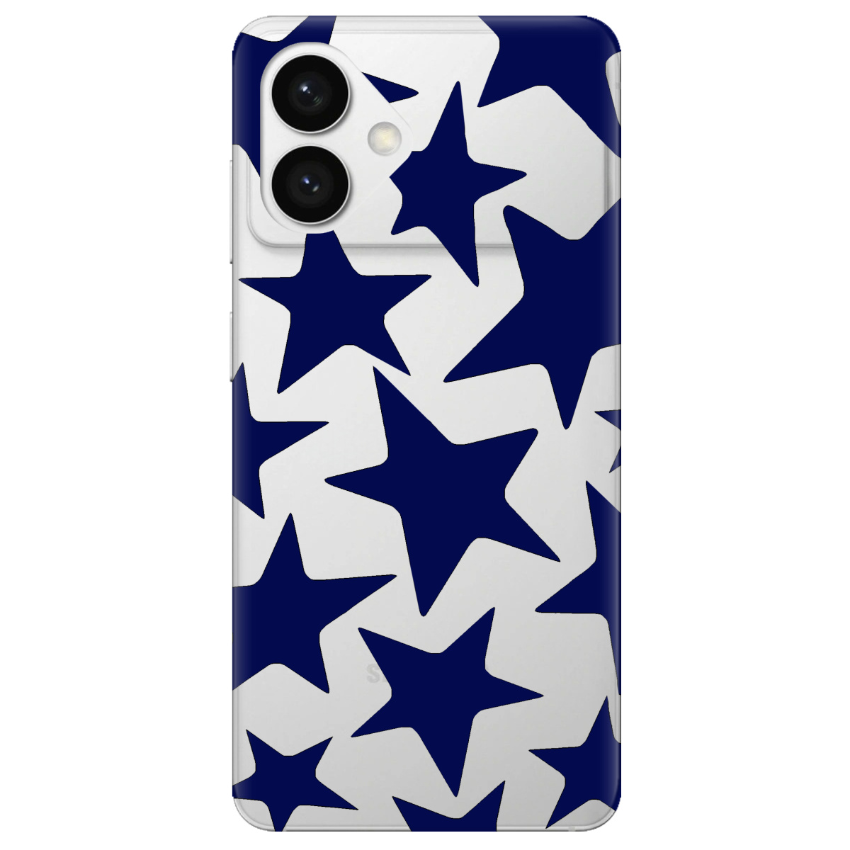 Чехол для Samsung Galaxy S26 Edge Edge прозрачный Blue Star - фото 1 - Чехлы для телефонов