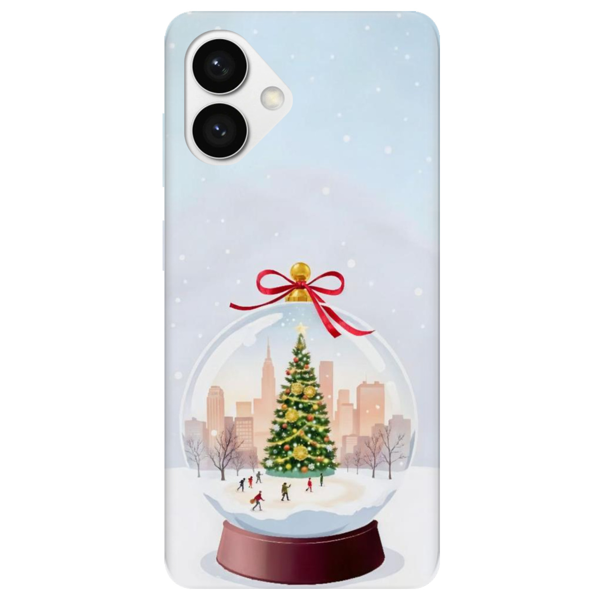 Чехол для Samsung Galaxy S26 Edge Edge прозрачный Crystal Holiday - фото 1 - Чехлы для телефонов