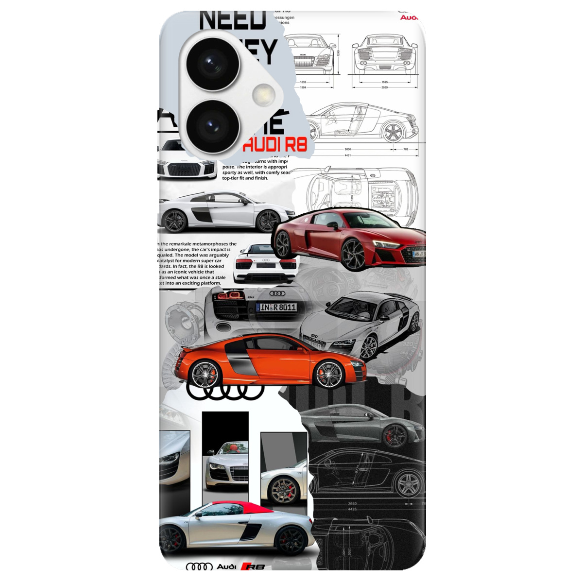 Чехол для Samsung Galaxy S26 Edge Edge прозрачный Audi - фото 1 - Чехлы для телефонов