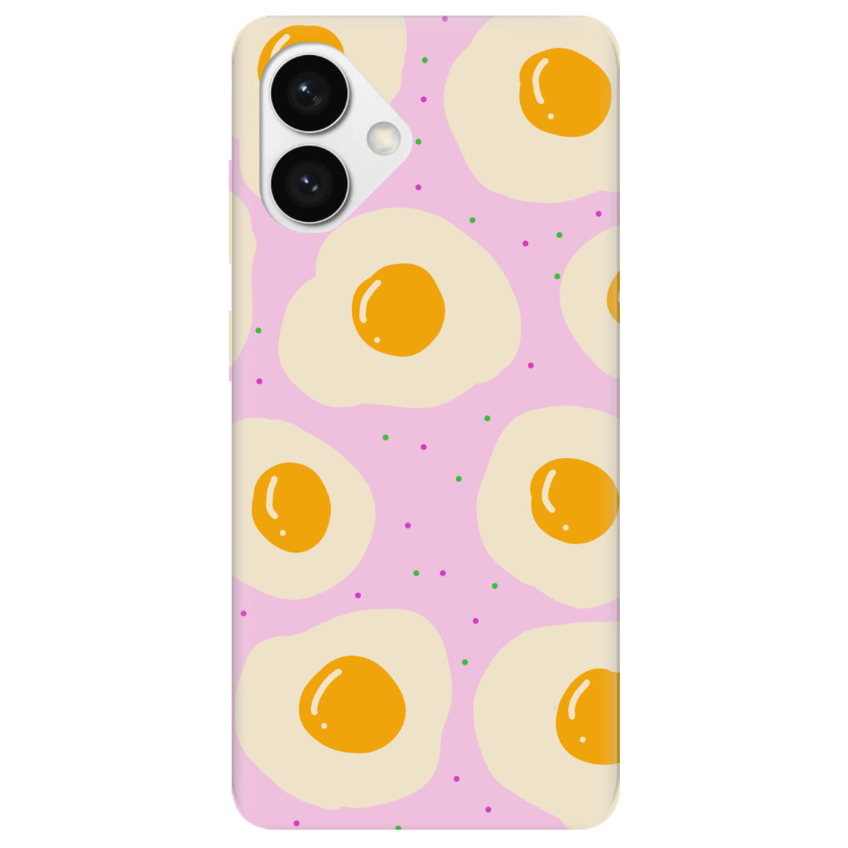 Чохол для Samsung S26 Edge прозорий Весела яєчня - фото 1 - Чохли для телефонів