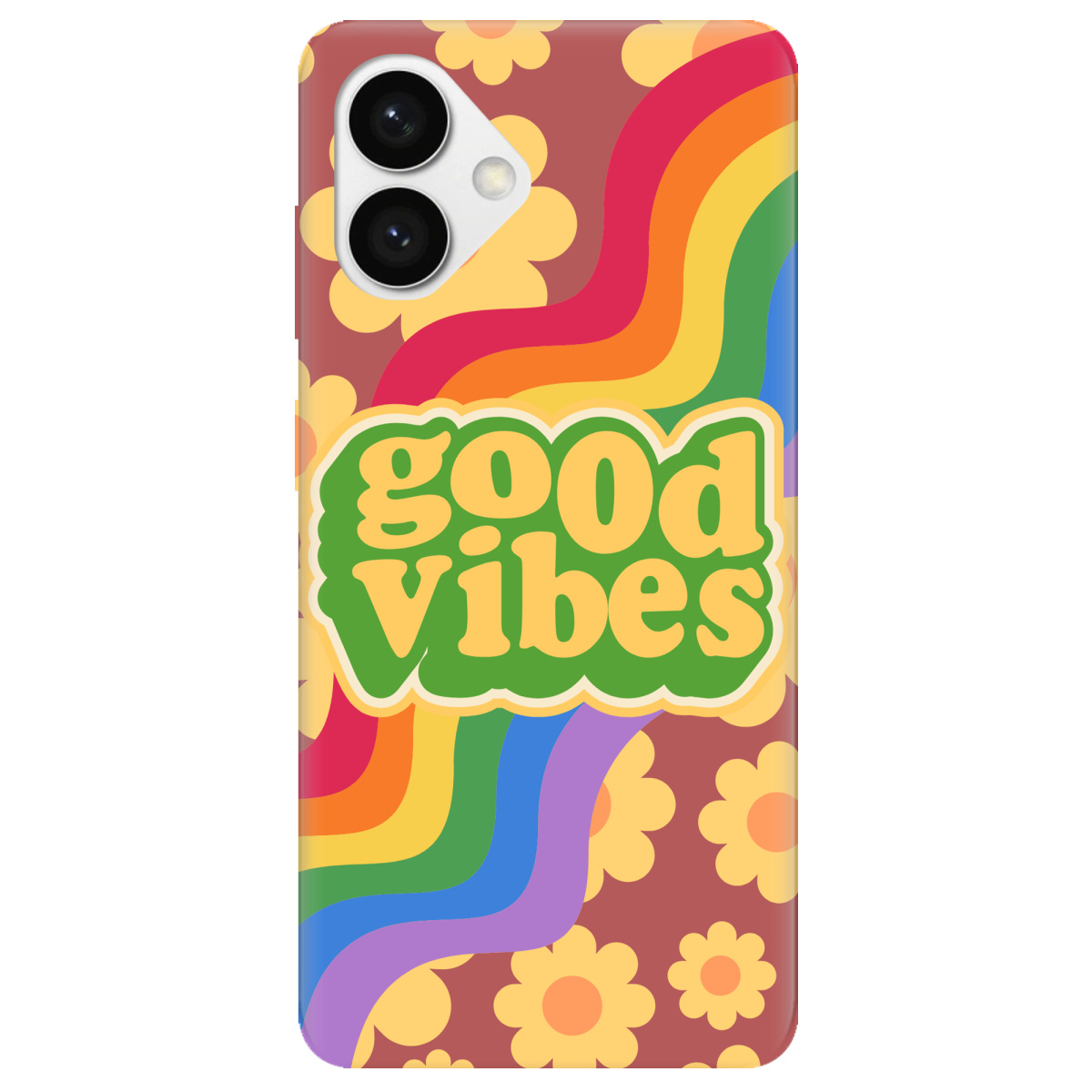Чохол для Samsung S26 Edge прозорий Good vibes - фото 1 - Чохли для телефонів