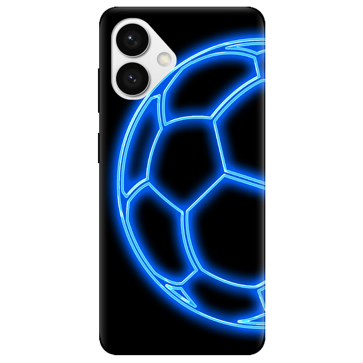 Чохол для Samsung S26 Edge прозорий Неоновий мʼяч - фото 1 - Чохли для телефонів