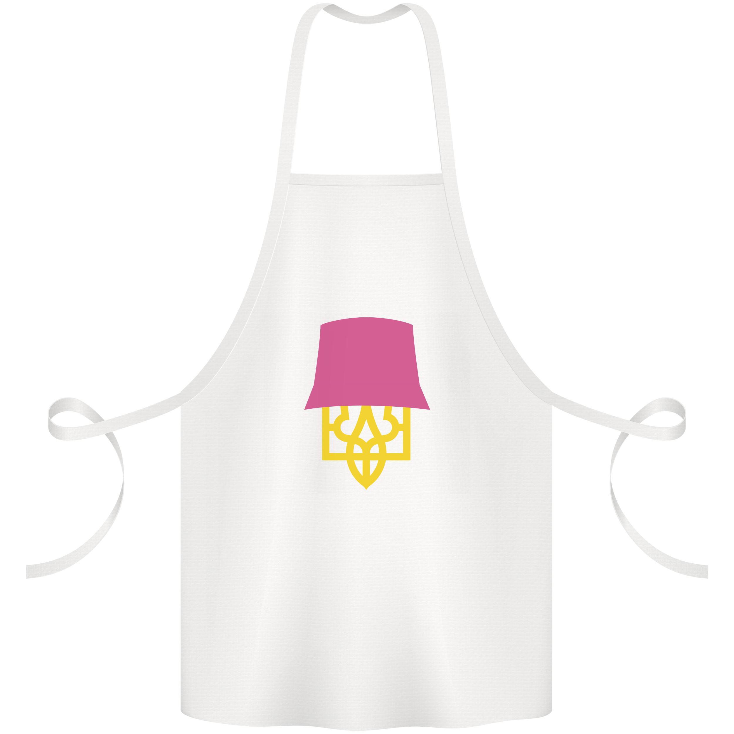 Фартух білий габардиновий Kalush Orkestra - фото 1 - Фартухи