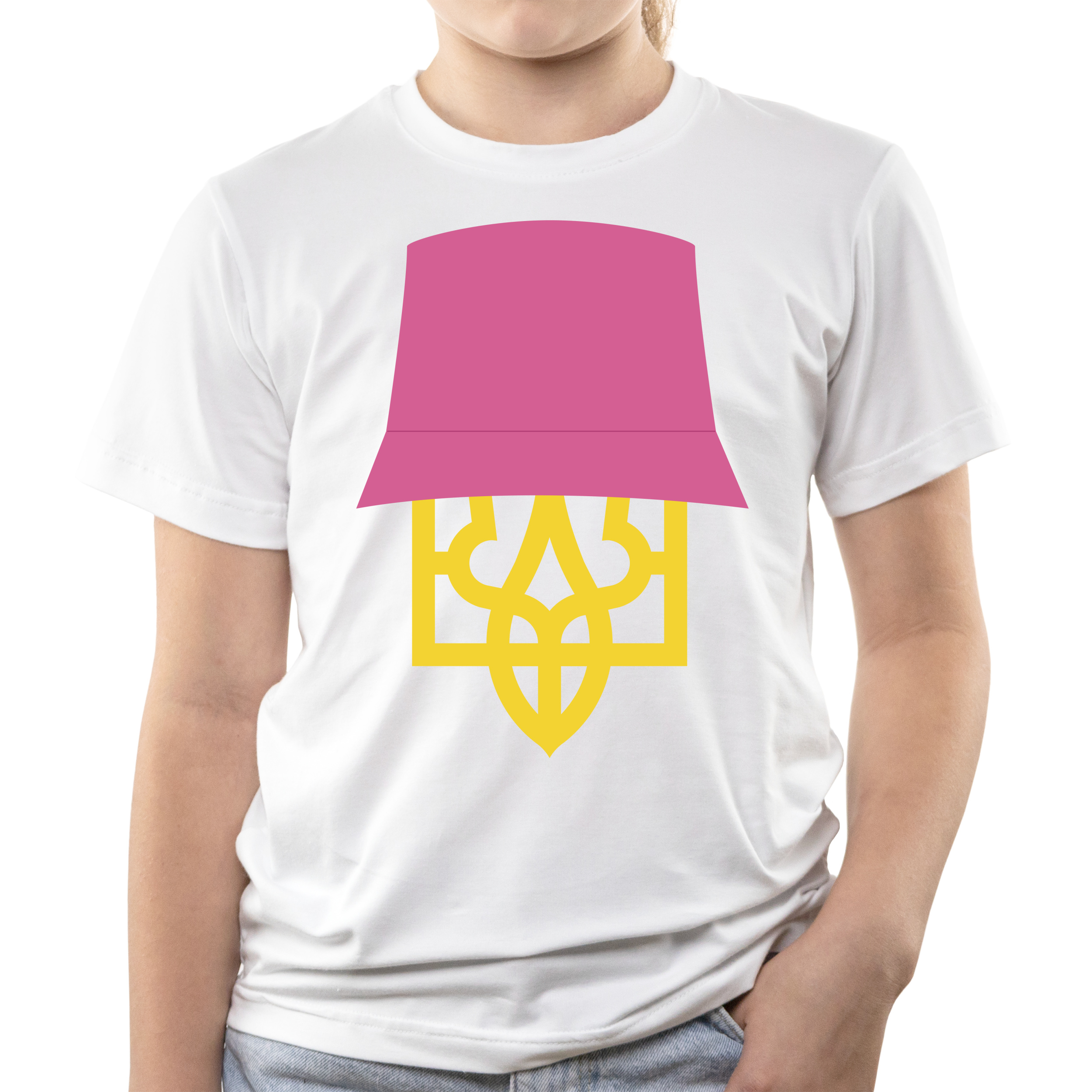 Футболка дитяча біла бавовна/еластан Kalush Orkestra 158 - фото 1 - Футболки