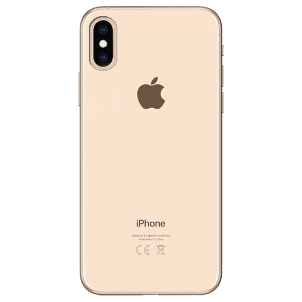 Чохол для Apple iPhone XS Max прозорий - фото 1 - Чохли для телефонів
