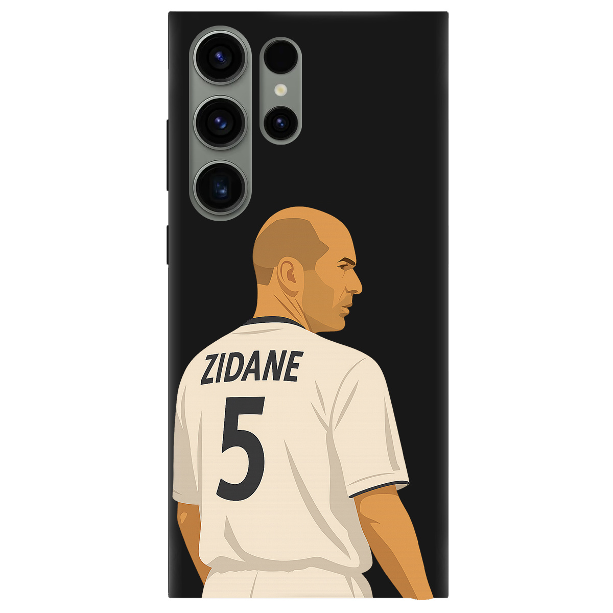 Чохол для Samsung Galaxy S23 Ultra чорний матовий soft touch Zidane - фото 1 - Чохли для телефонів
