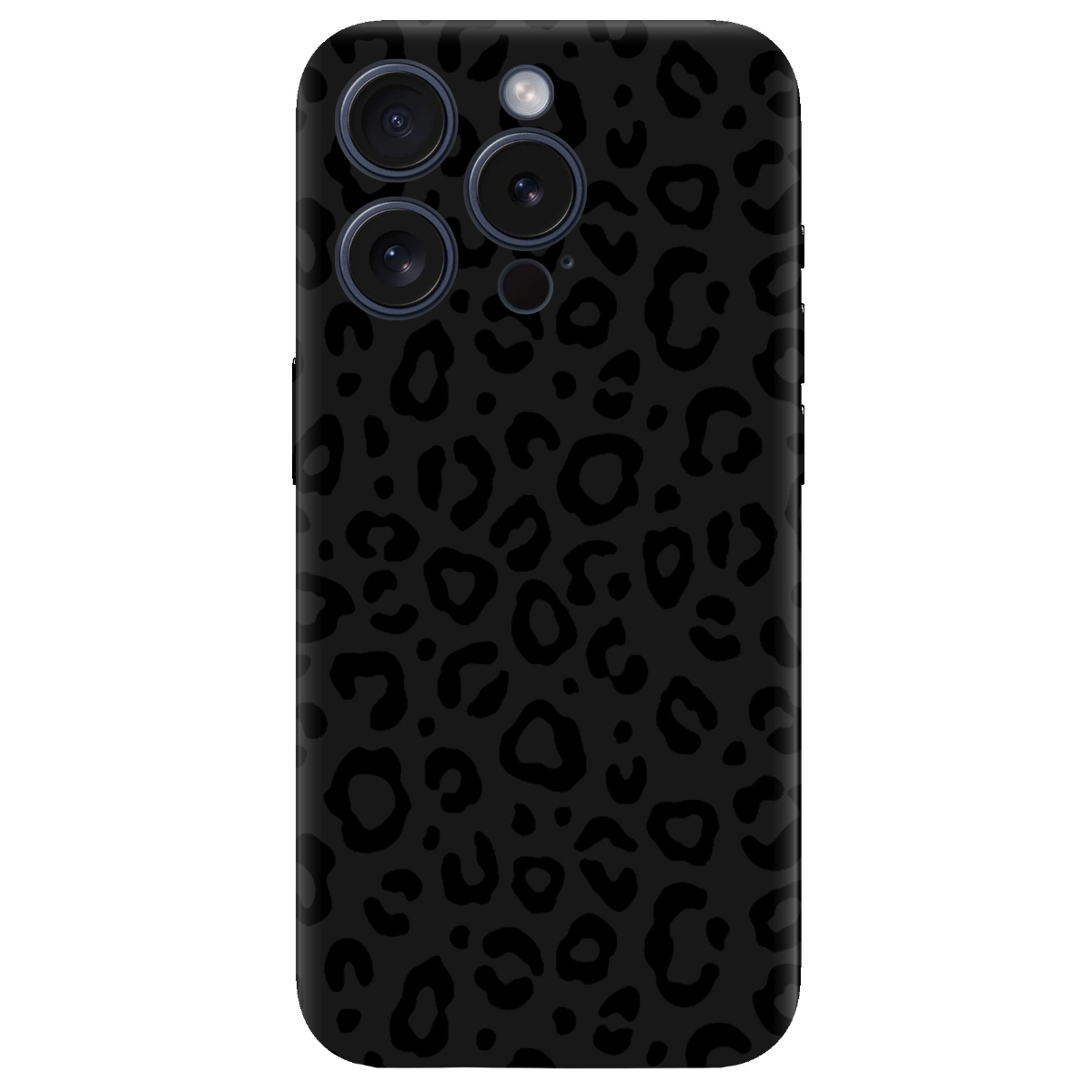 Чохол для Apple iPhone 15 Pro Max чорний матовий soft touch Принт савани - фото 1 - Чохли для телефонів