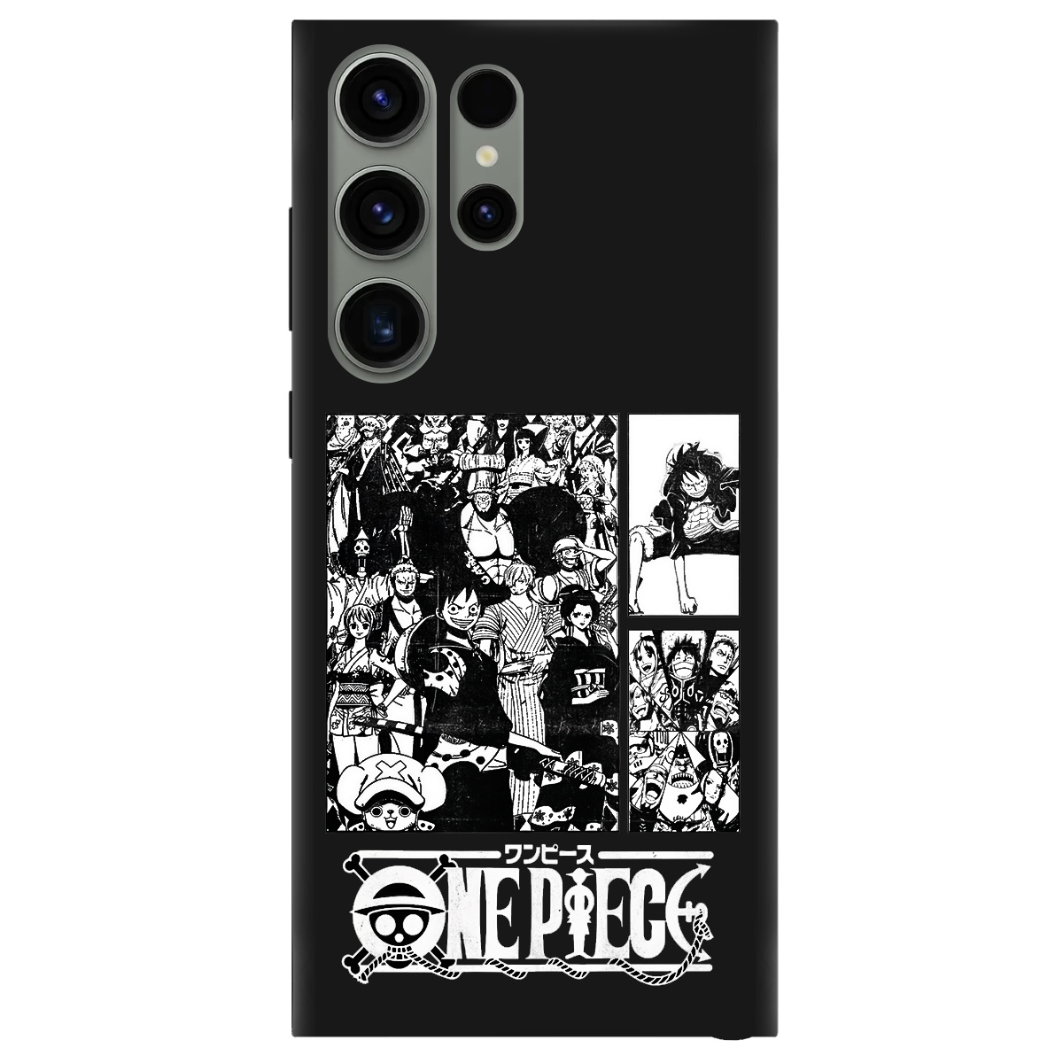 Чохол для Samsung Galaxy S23 Ultra чорний матовий soft touch Panels - фото 1 - Чохли для телефонів