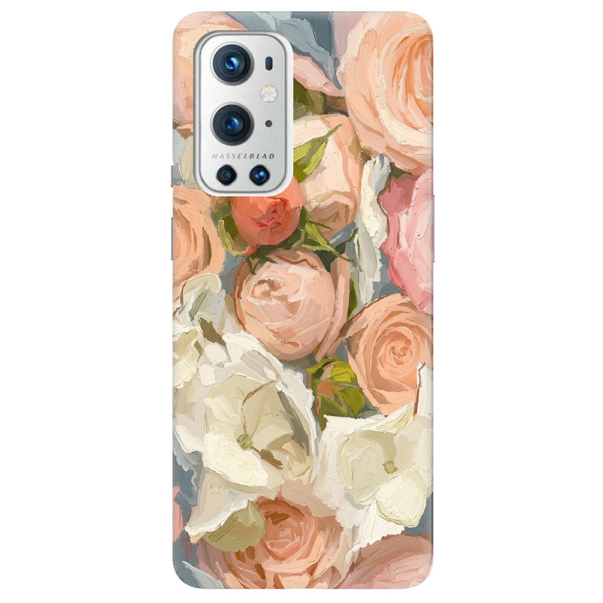 Чехол для OnePlus 9 Pro прозрачный Пастель в цветах - фото 1 - Чехлы для телефонов