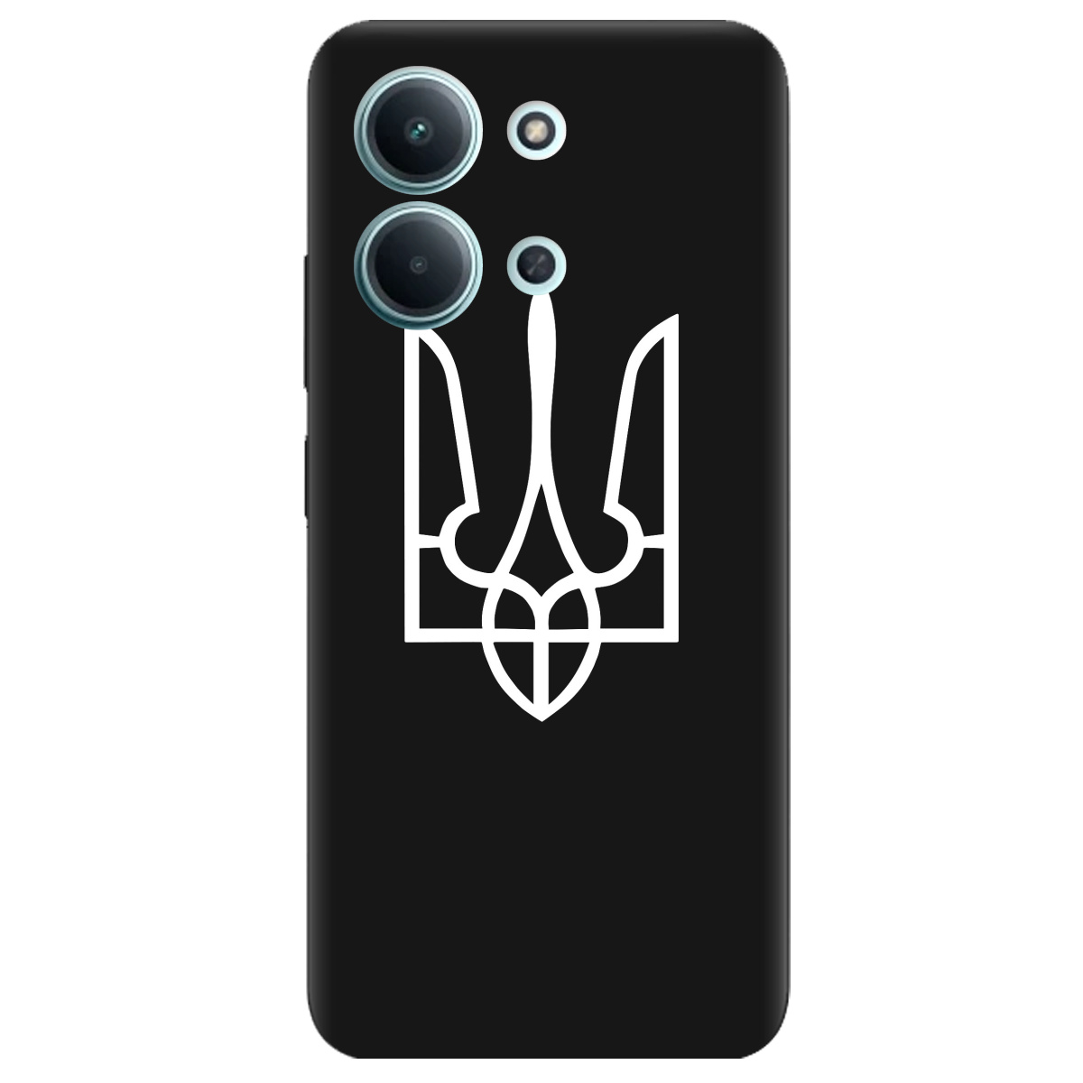 Чохол для Xiaomi Redmi 15C чорний матовий soft touch Gerb - фото 1 - Чохли для телефонів