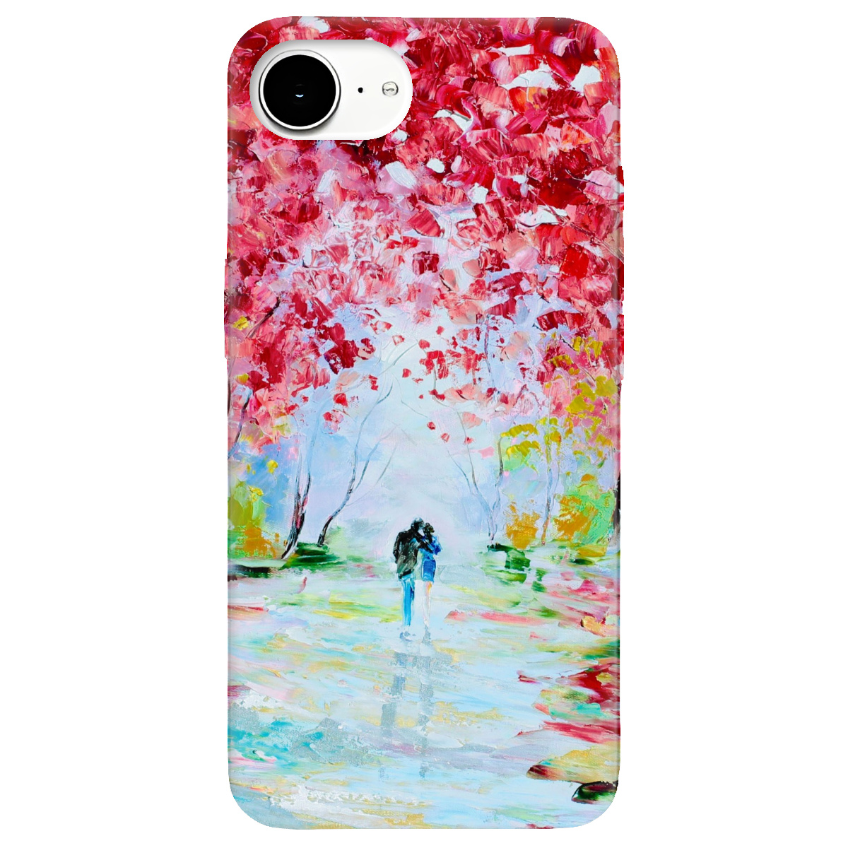 Чехол для Apple iPhone 17e прозрачный Paseo romántico - фото 1 - Чехлы для телефонов