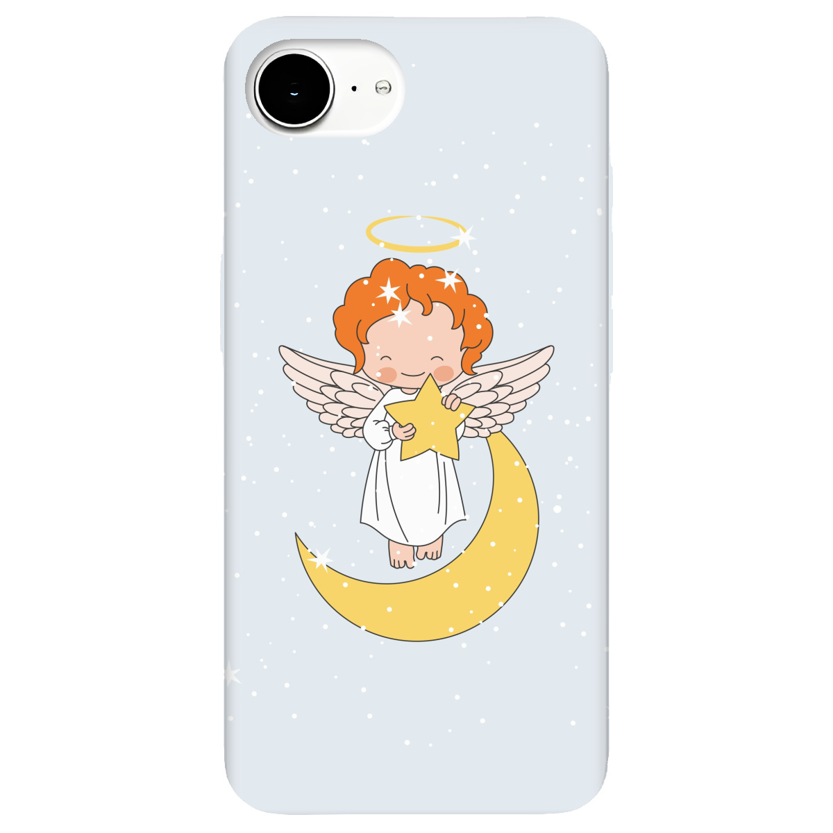 Чехол для Apple iPhone 17e прозрачный Angel - фото 1 - Чехлы для телефонов