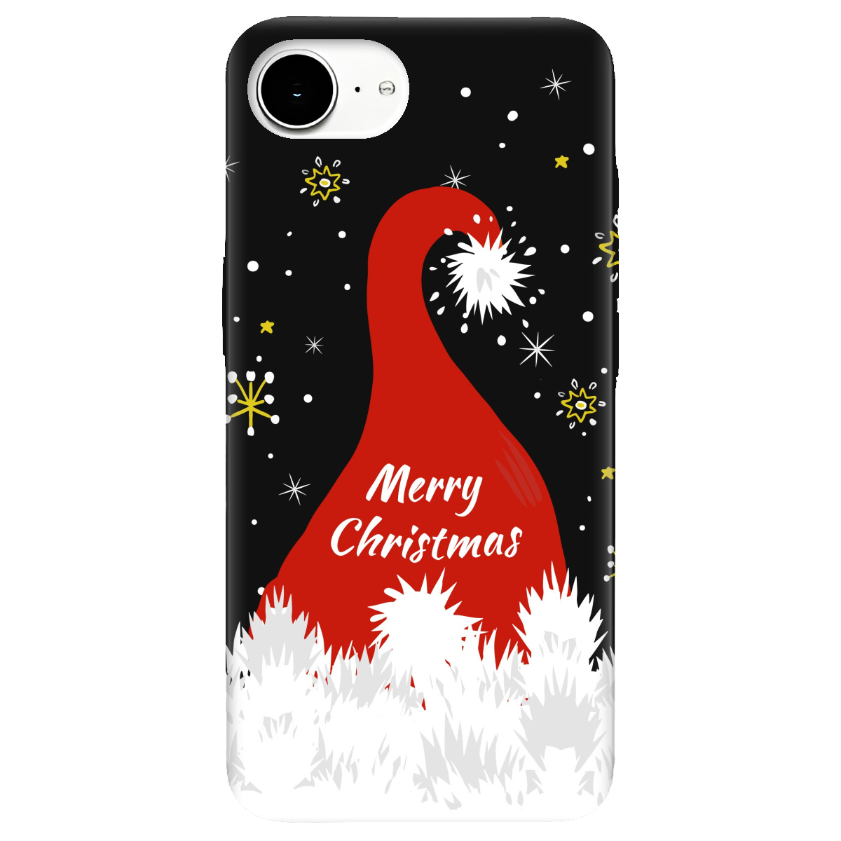 Чехол для Apple iPhone 17e прозрачный Santa - фото 1 - Чехлы для телефонов