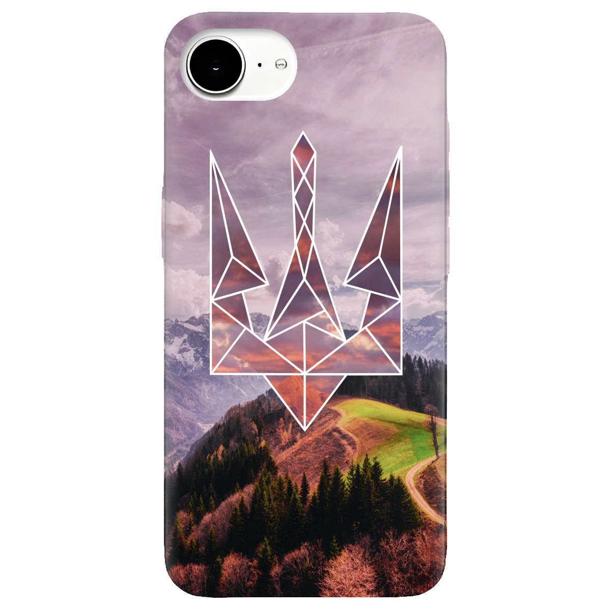 Чохол для Apple iPhone 17e прозорий Ukraine - фото 1 - Чохли для телефонів