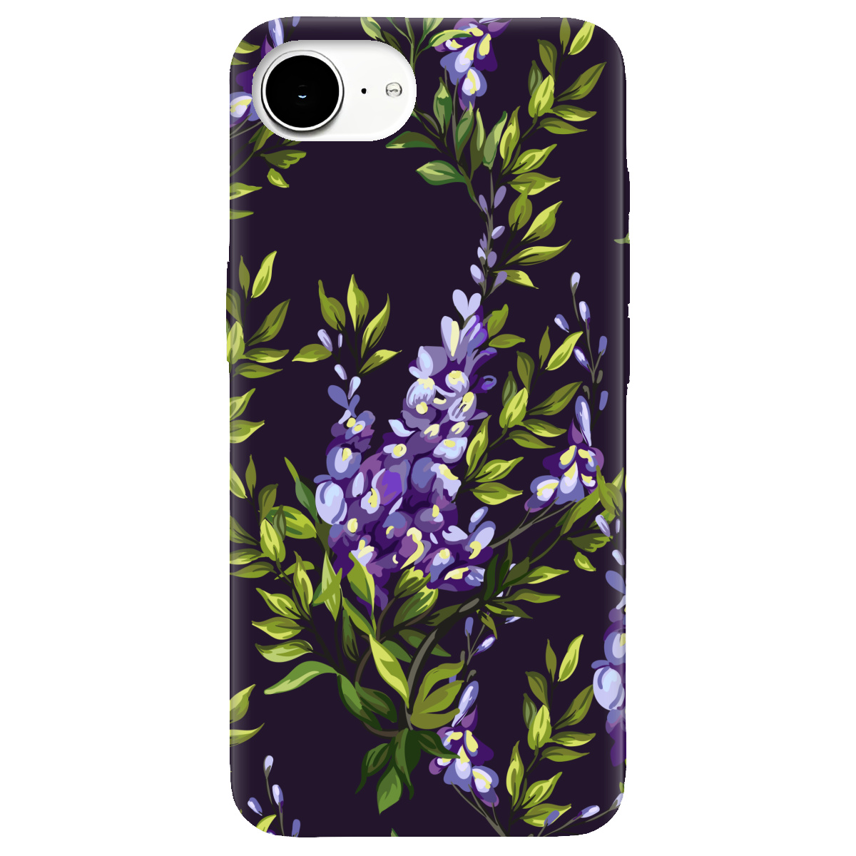 Чохол для Apple iPhone 17e прозорий Violet - фото 1 - Чохли для телефонів