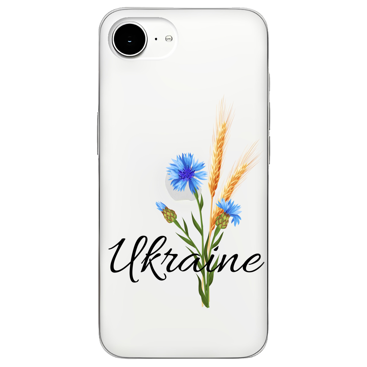 Чехол для Apple iPhone 17e прозрачный Незалежна Україна - фото 1 - Чехлы для телефонов