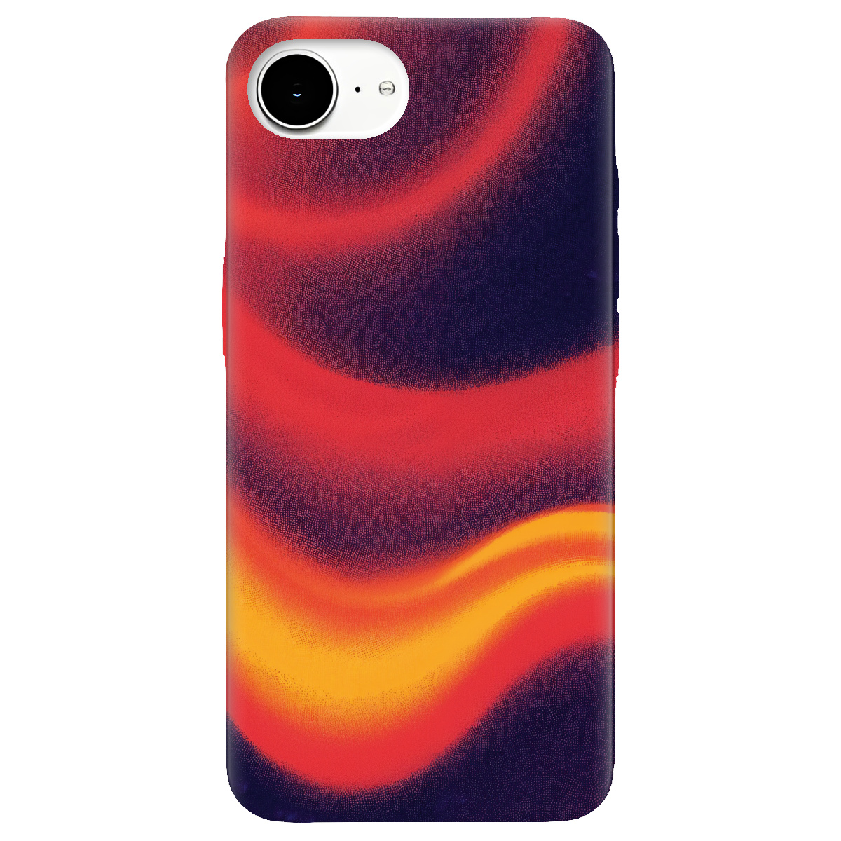 Чохол для Apple iPhone 17e прозорий Fiery Waves - фото 1 - Чохли для телефонів