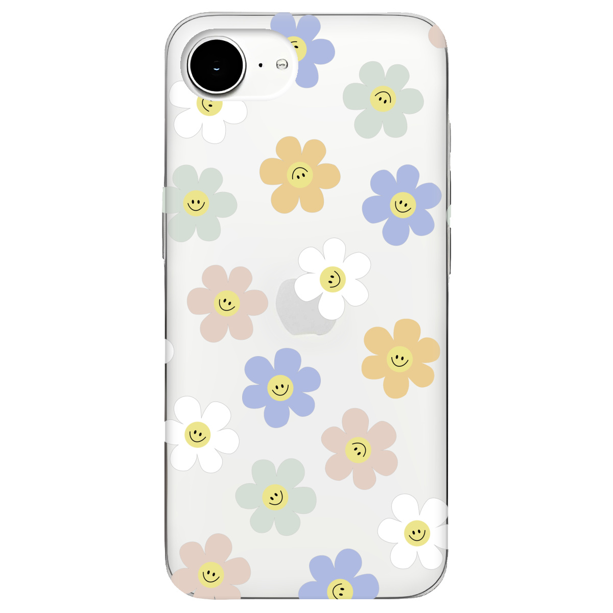 Чехол для Apple iPhone 17e прозрачный Pastel Garden - фото 1 - Чехлы для телефонов