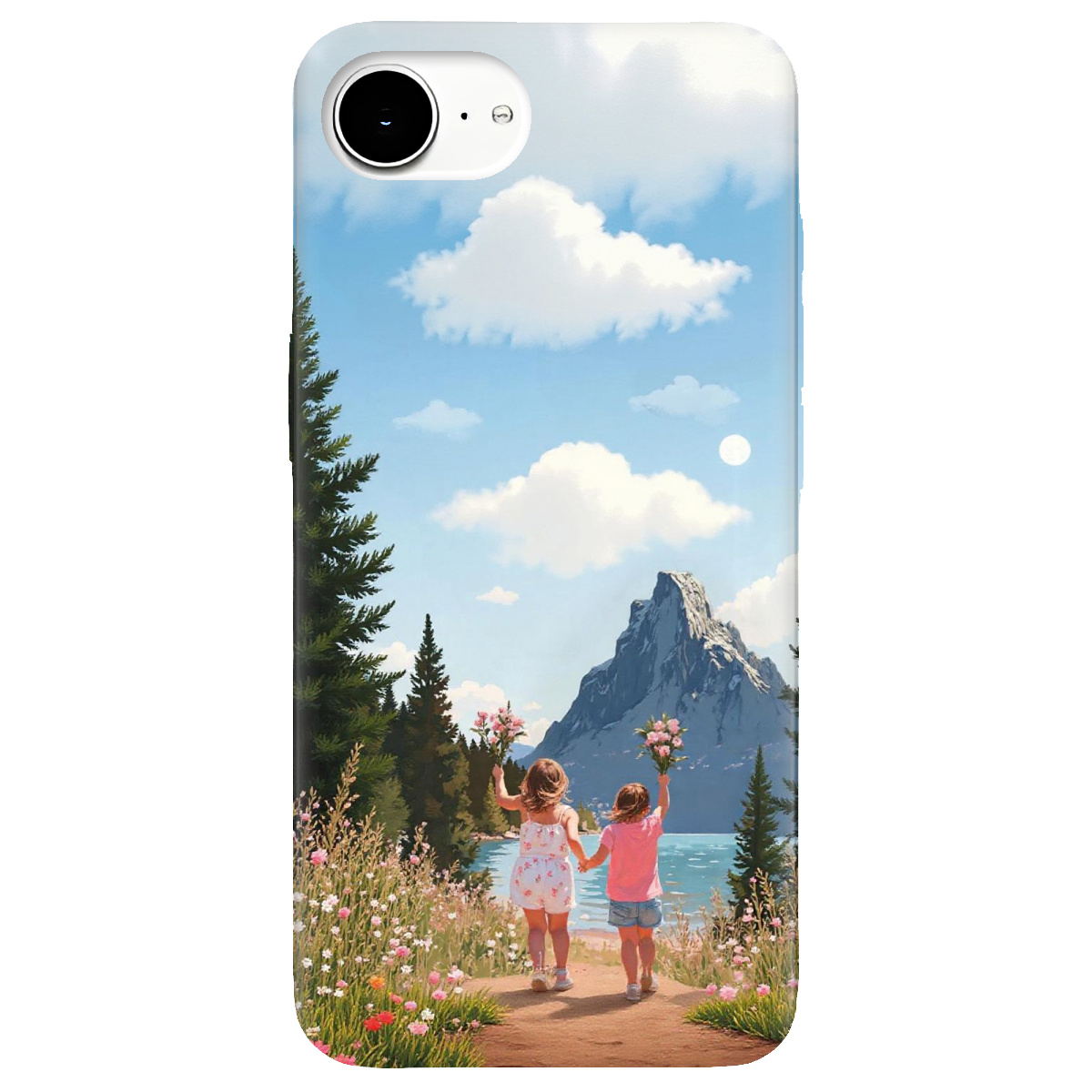 Чехол для Apple iPhone 17e прозрачный Безтурботне літо - фото 1 - Чехлы для телефонов