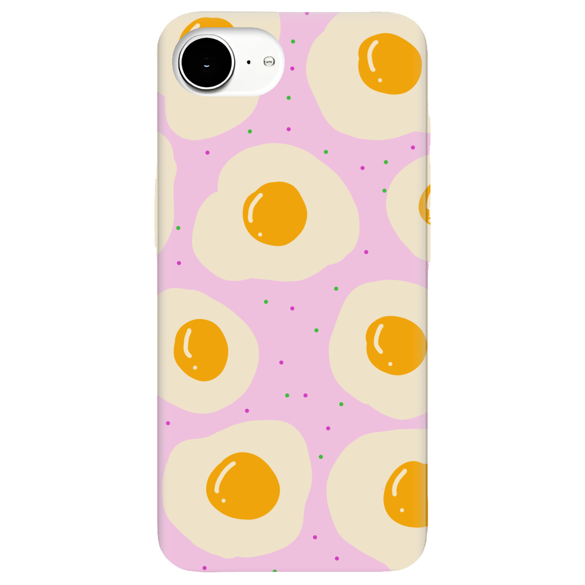 Чехол для Apple iPhone 17e прозрачный Весела яєчня - фото 1 - Чехлы для телефонов