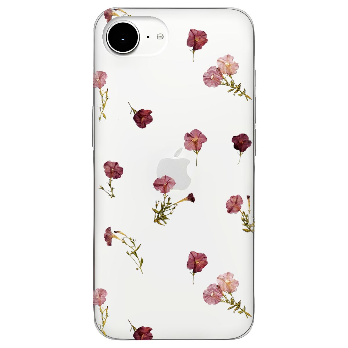 Чохол для Apple iPhone 17e прозорий Розсип ніжності - фото 1 - Чохли для телефонів