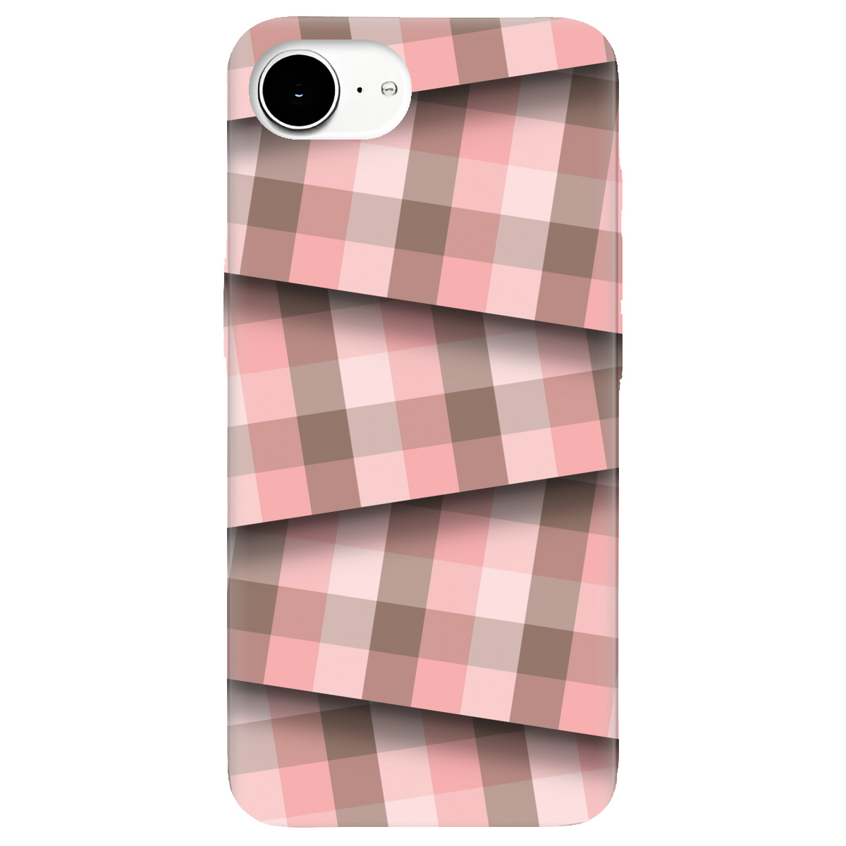 Чехол для Apple iPhone 17e прозрачный Модерн у клітинку - фото 1 - Чехлы для телефонов