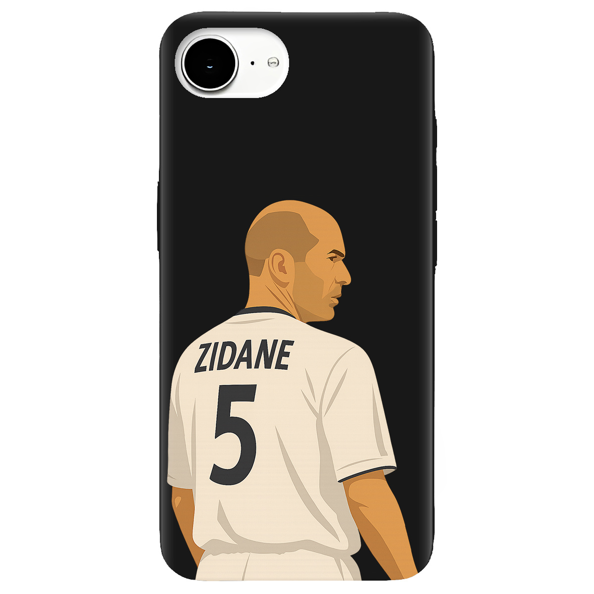 Чохол для Apple iPhone 17e чорний матовий soft touch Zidane - фото 1 - Чохли для телефонів