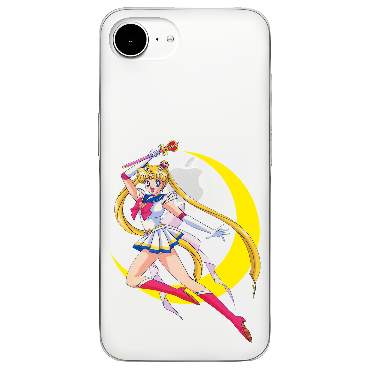 Чехол для Apple iPhone 17e прозрачный Сейлор Мун - фото 1 - Чехлы для телефонов