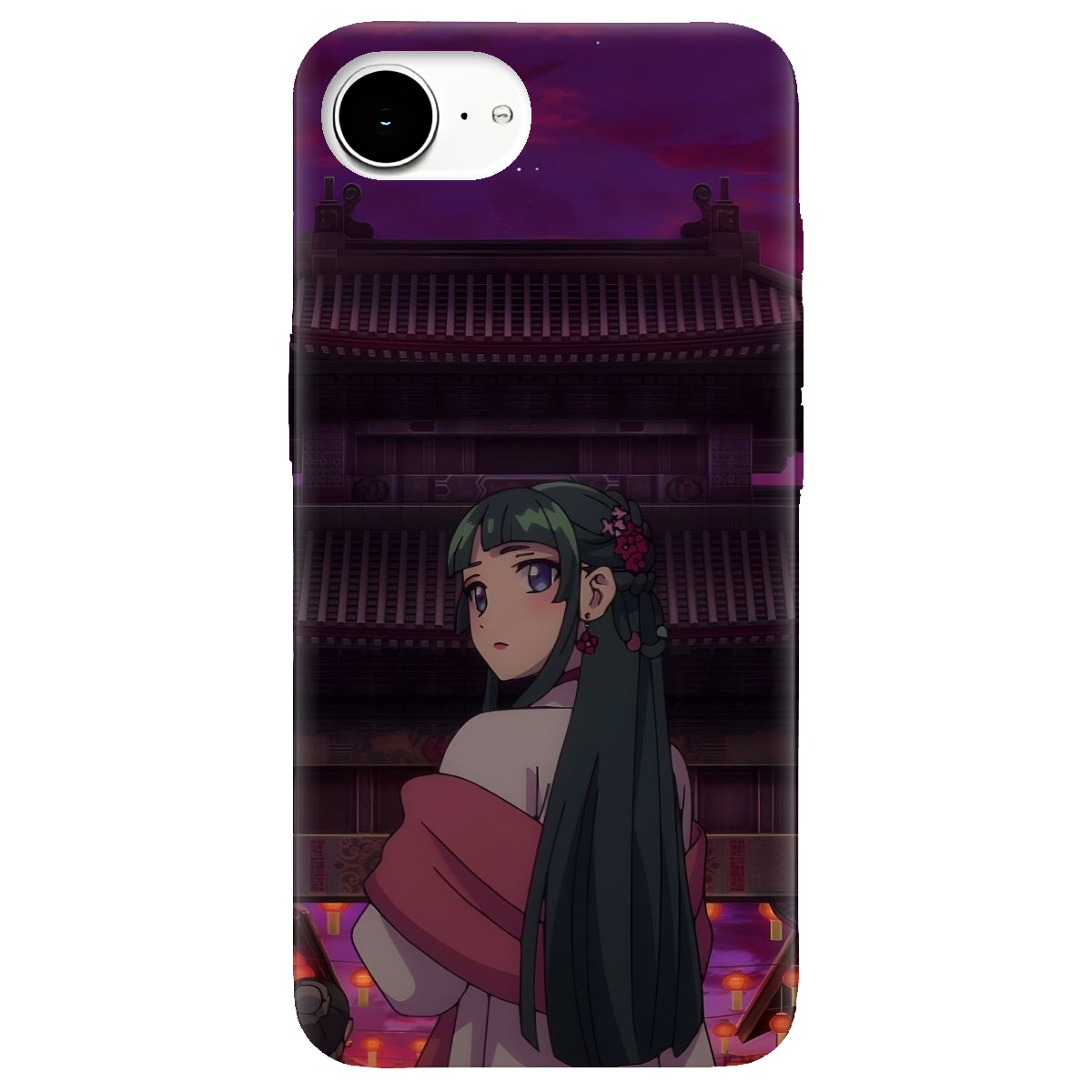 Чехол для Apple iPhone 17e прозрачный Маомао - фото 1 - Чехлы для телефонов