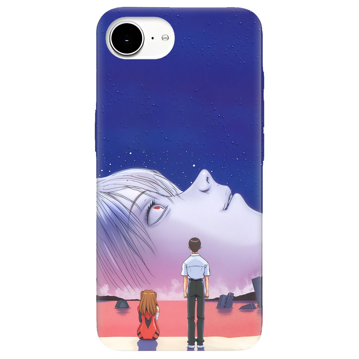 Чохол для Apple iPhone 17e прозорий Neon Genesis - фото 1 - Чохли для телефонів