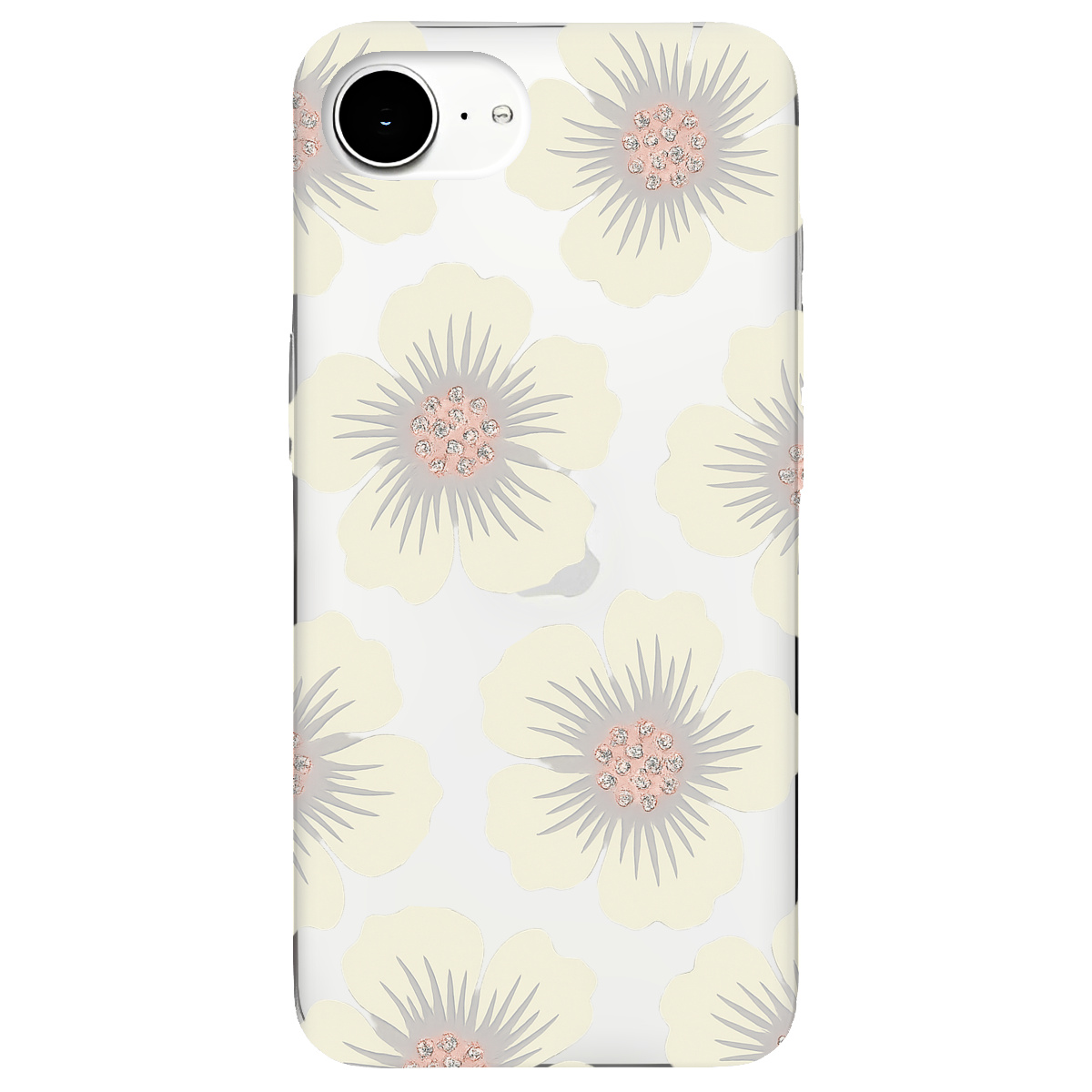 Чехол для Apple iPhone 17e прозрачный Белая красота - фото 1 - Чехлы для телефонов