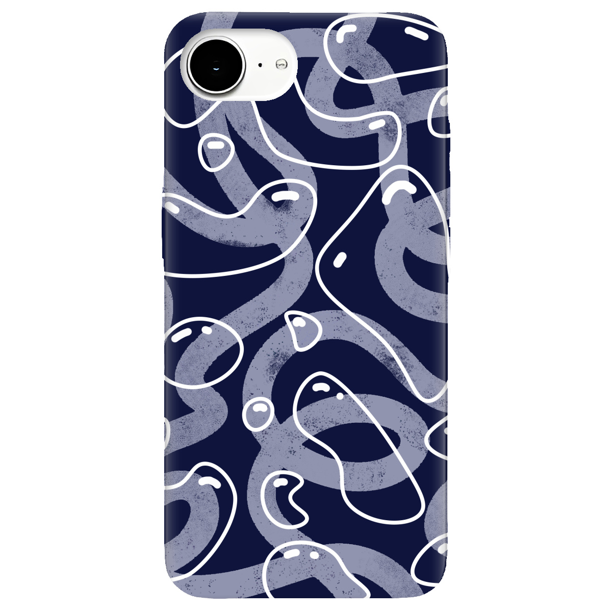 Чохол для Apple iPhone 17e прозорий Космічні краплі - фото 1 - Чохли для телефонів