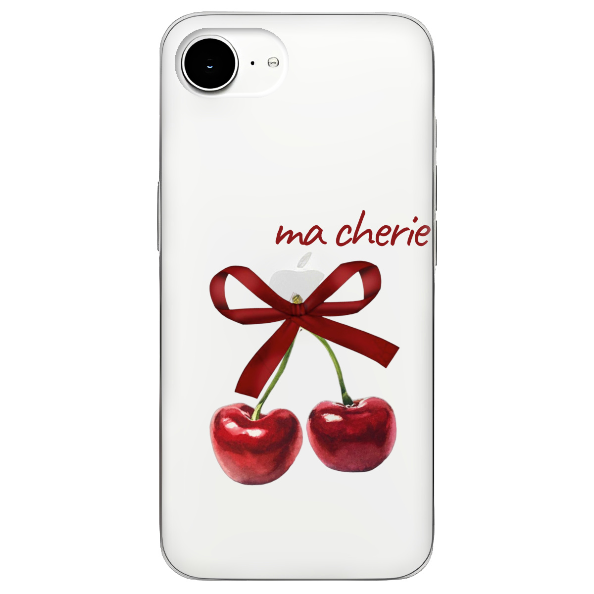 Чехол для Apple iPhone 17e прозрачный Ma cherie - фото 1 - Чехлы для телефонов