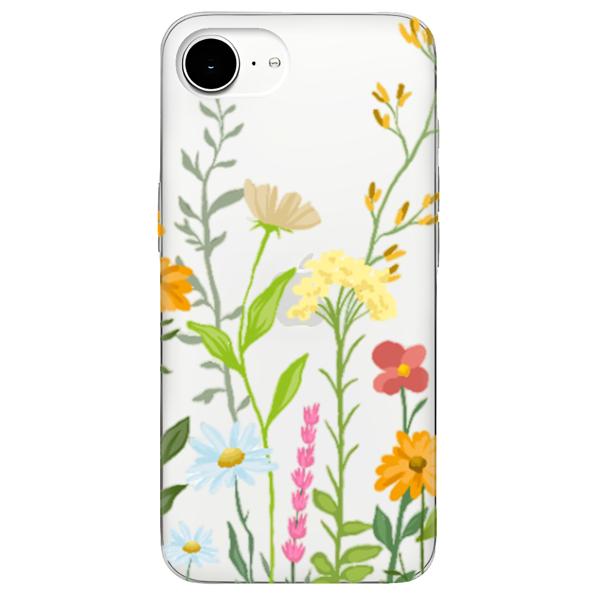 Чехол для Apple iPhone 17e прозрачный Покой поля - фото 1 - Чехлы для телефонов