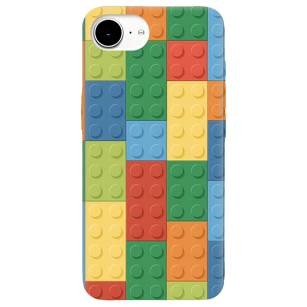 Чохол для Apple iPhone 17e прозорий Lego - фото 1 - Чохли для телефонів