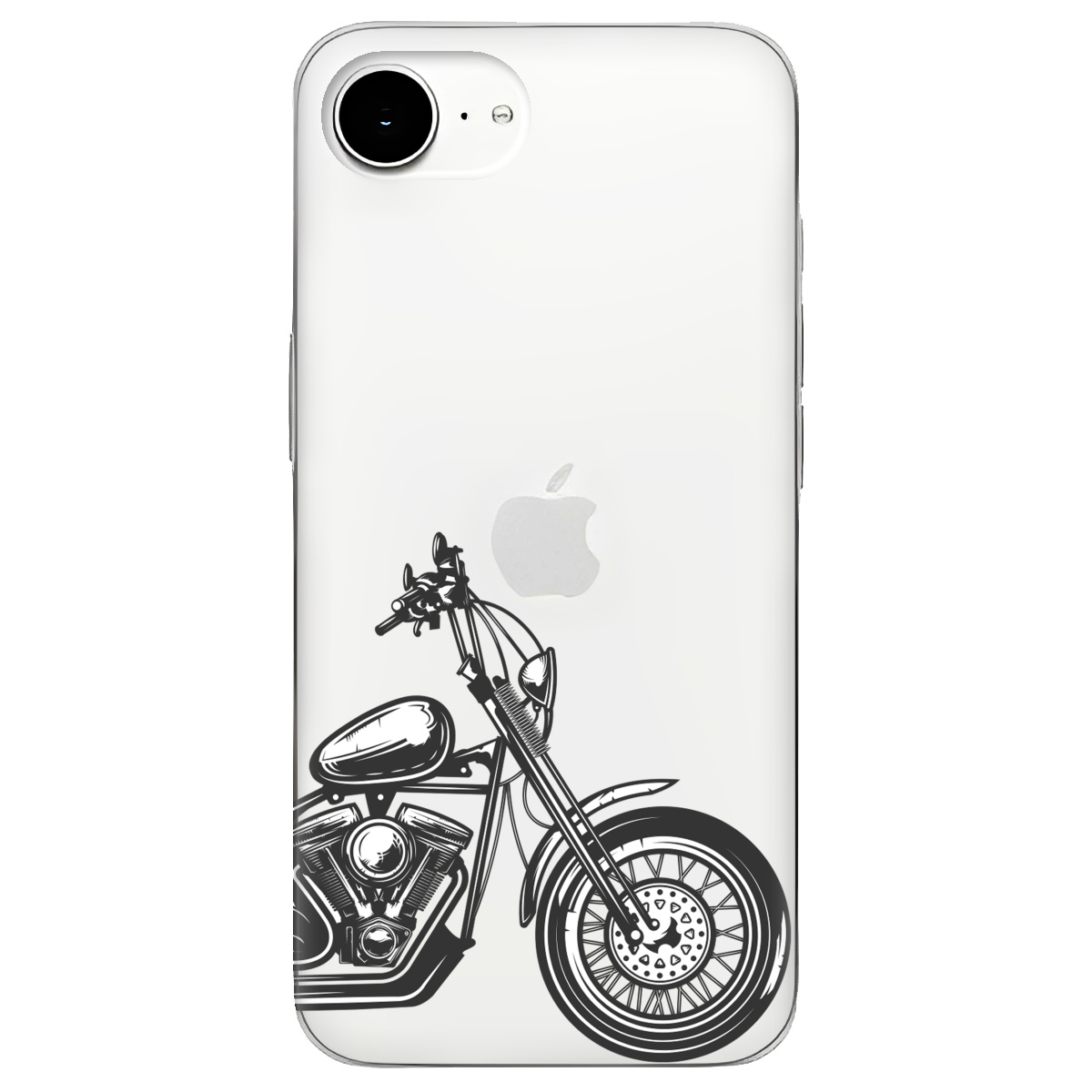 Чохол для Apple iPhone 17e прозорий Залізний кінь - фото 1 - Чохли для телефонів