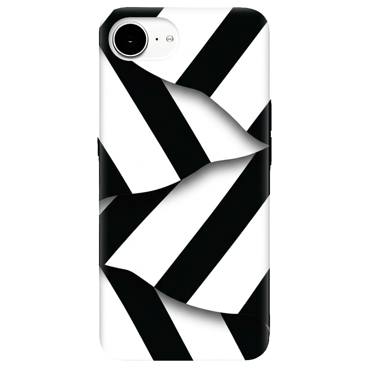 Чехол для Apple iPhone 17e прозрачный LINE BLACK - фото 1 - Чехлы для телефонов