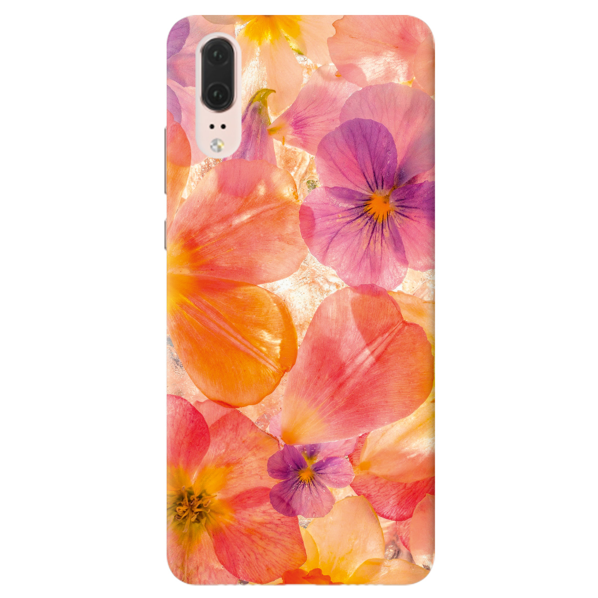Чохол для Huawei P20 прозорий Дофаміновий розквіт - фото 1 - Чохли для телефонів